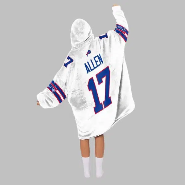 Allen Buffalo Football Unisex Blanket Hoodie