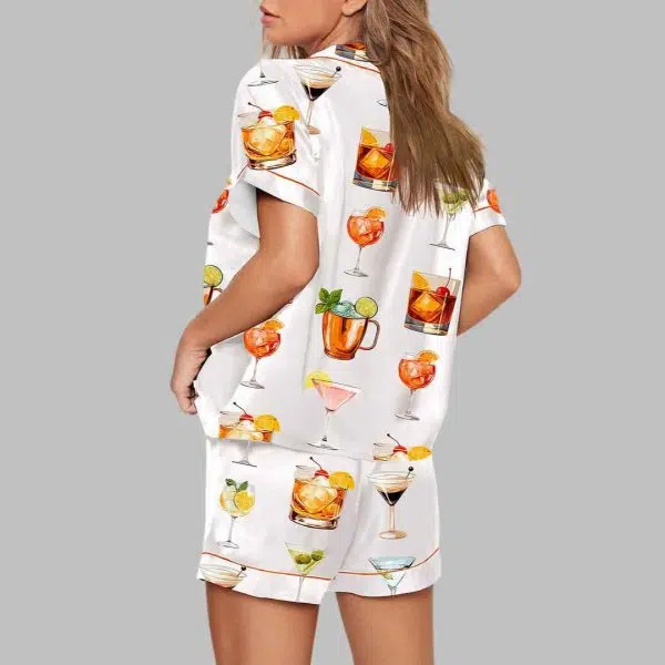 Aperol Spritz Old Fashioned Cocktails Spritz Mojito Pajama Set 4