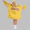 Arizona State Football Unisex Blanket Hoodie 3