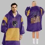Baltimore Football Unisex Blanket Hoodie