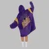 Baltimore Football Unisex Blanket Hoodie 4