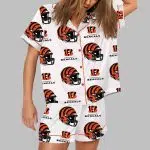 Bengals Football Pajama Set