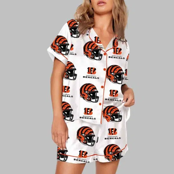 Bengals Football Pajama Set 3