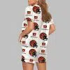 Bengals Football Pajama Set 4