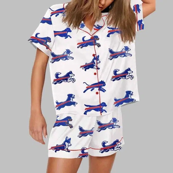 Bills Dog Pajama Set 1