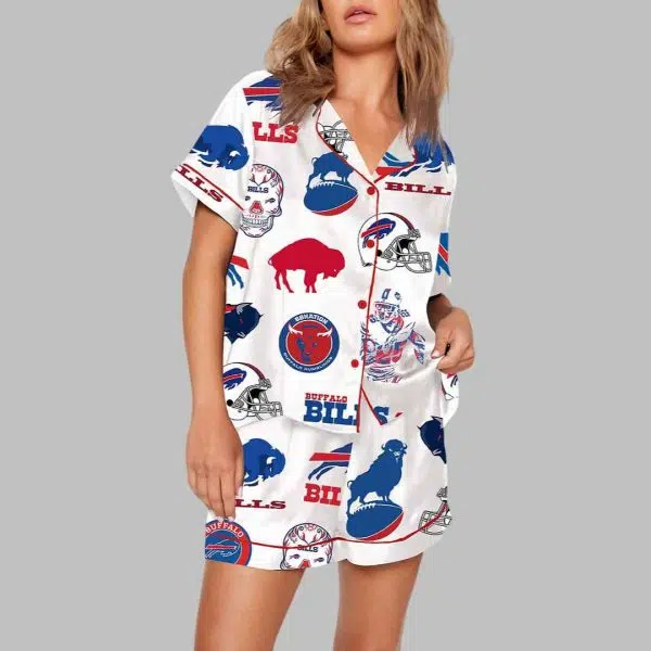 Bills Football Pajama Set 3 1