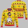 Bob's Burgers Christmas Ugly Christmas Sweater 3 Bob Burgers Christmas Ugly Christmas Sweater 3