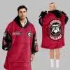 Bulldogs Football Unisex Blanket Hoodie 1