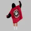 Bulldogs Football Unisex Blanket Hoodie 3