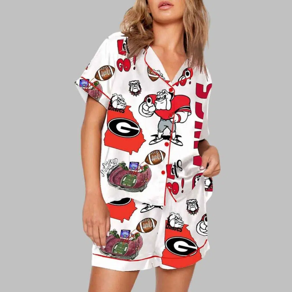 Bulldogs SEC Lets Go Pajama Set 3