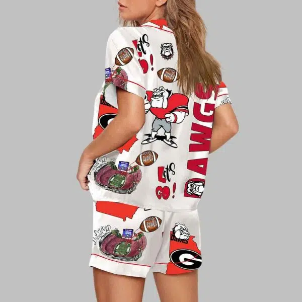 Bulldogs SEC Lets Go Pajama Set 4