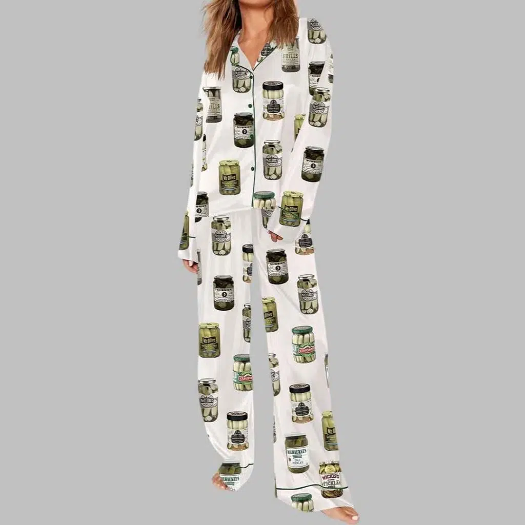 Canned Pickles Pajama Set 3