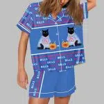 Cat Bills Football Pajama Set