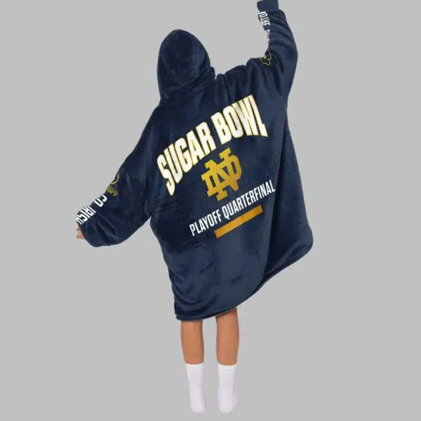 Champions Notre Dame Football Unisex Blanket Hoodie