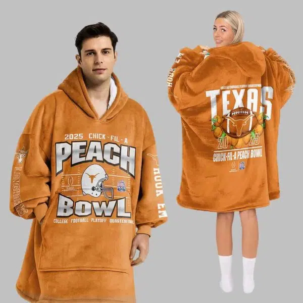 Champions Texas Football Unisex Blanket Hoodie 1