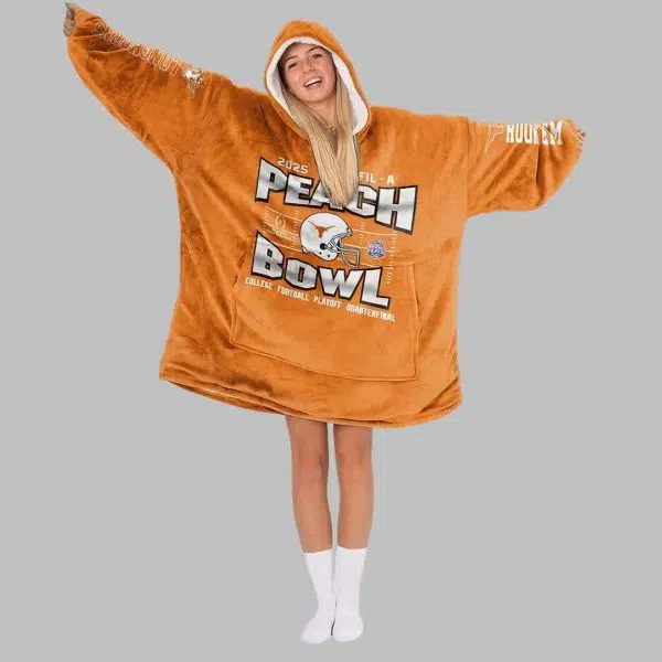 Champions Texas Football Unisex Blanket Hoodie 3