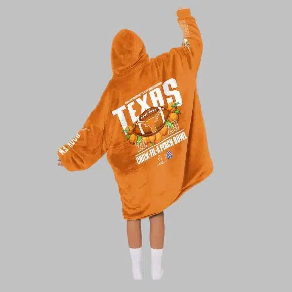 Champions Texas Football Unisex Blanket Hoodie 4