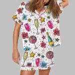 Cheers To The New Year Champagne Pajama Set