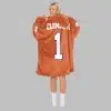 Clemson Football Blanket Hoodie 4