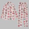 Cupids Coquette Bow Valentine Day Pajama Set 3 Cupids Coquette Bow Valentine Day Pajama Set 3