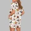 Dogs Aperol Spritz Old Fashioned Pajama Set 4