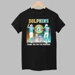 Dolphins Thank You For The Memories Shirt