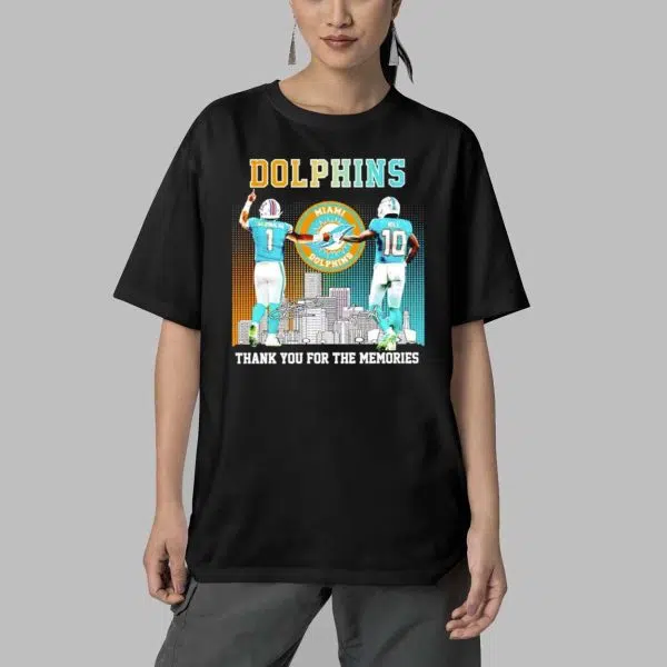 Dolphins Thank You For The Memories Shirt 4