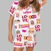 Dunkie Junkie Love Pajama Set 1