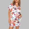 Fruit Print Pajama Set 3