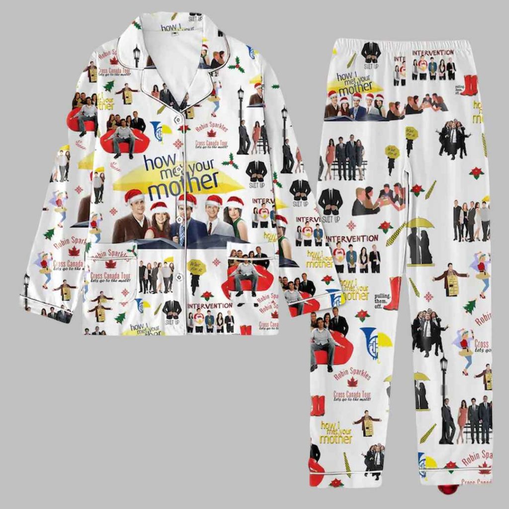 Funny Himym How I Met Your Mother Pajama Set 3 Funny Himym How I Met Your Mother Pajama Set 3