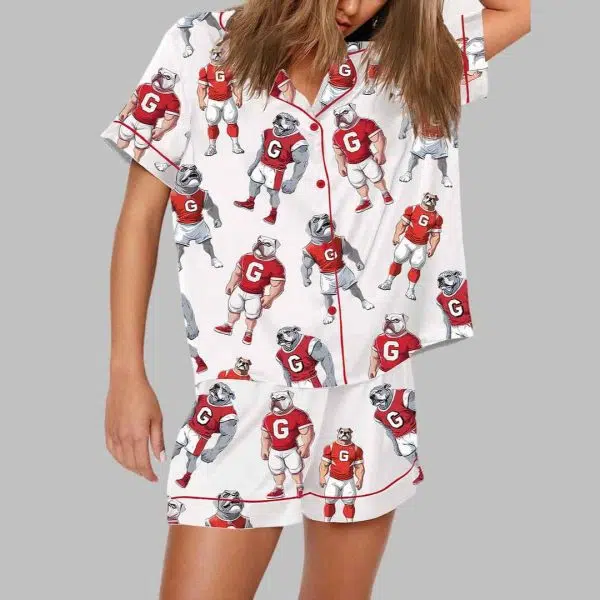 Georgia Football Pajama Set 2 2