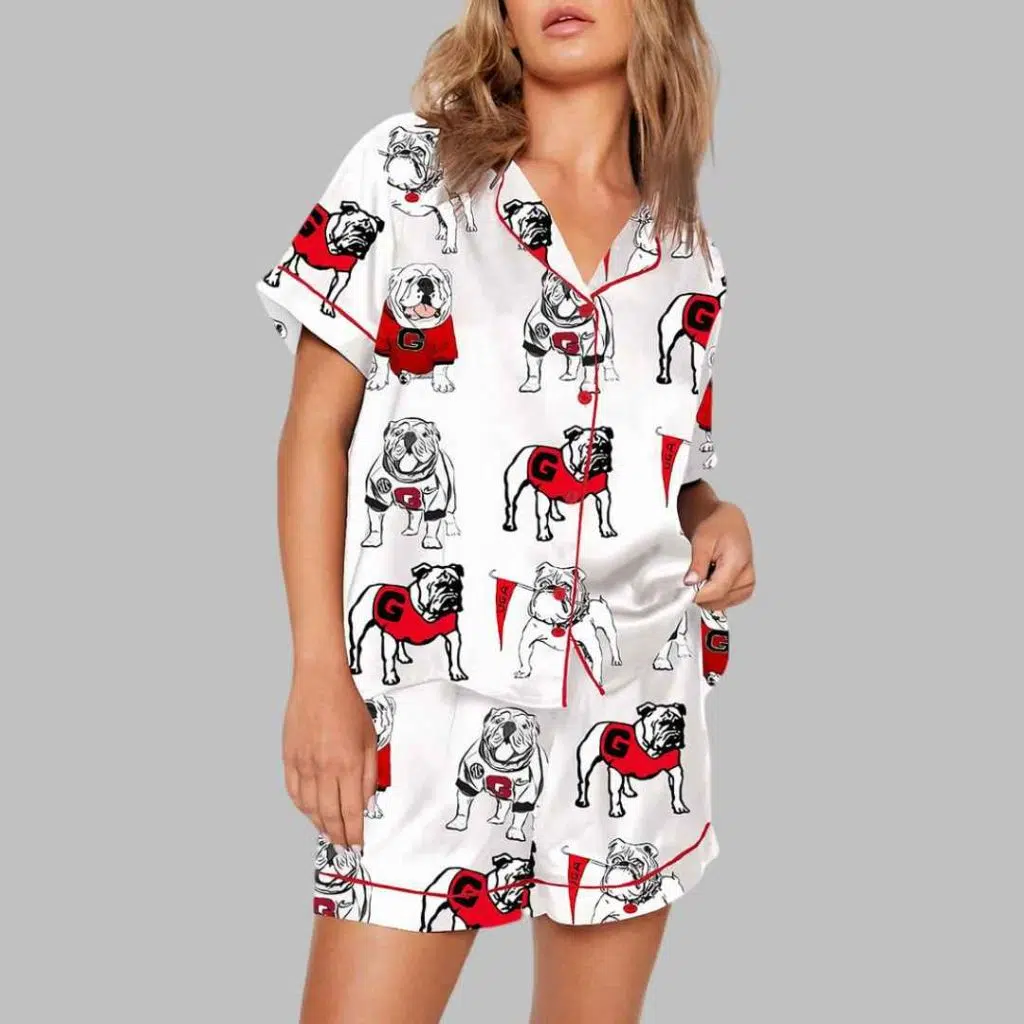 Georgia Football Pajama Set 3