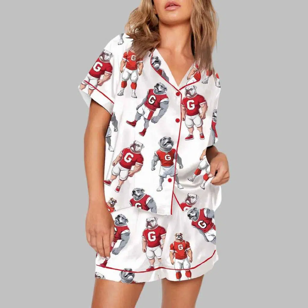 Georgia Football Pajama Set 3 2