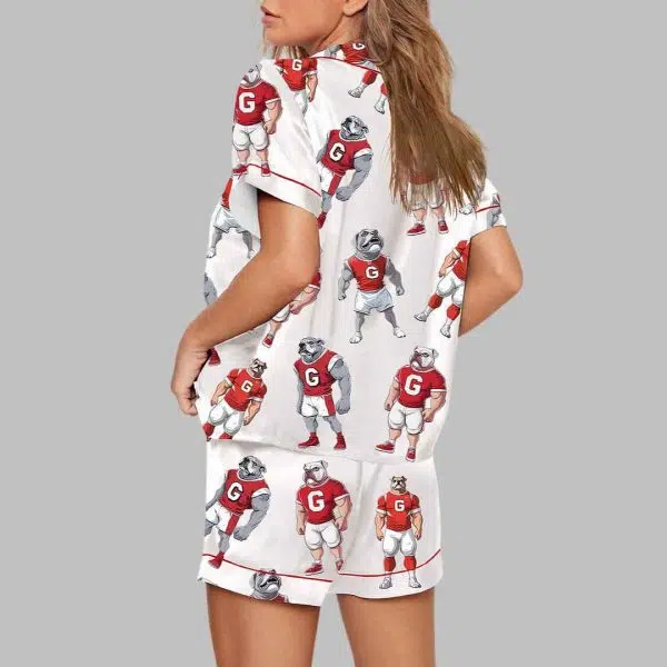 Georgia Football Pajama Set 4 2