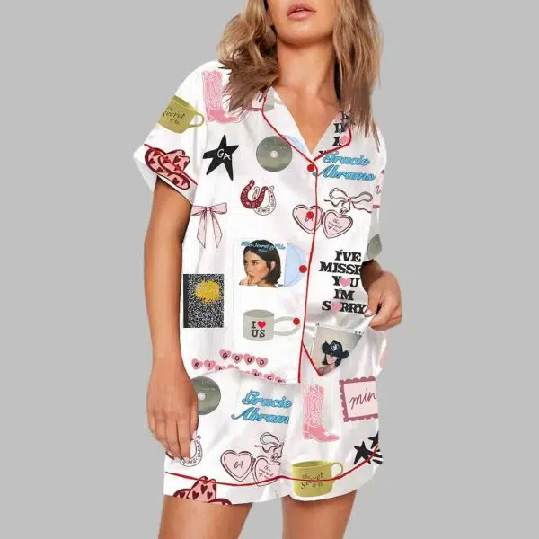 Gracie Abrams Print Pajama Set 2