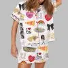 Gracie Abrams The Secret Of Us Print Pajama Set 1