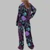 Graffiti Arcane Satin Pajama Set 4