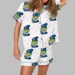 Grnch Detroit Football Pajama Set