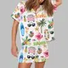 Hawaii Travel Pajama Set 2