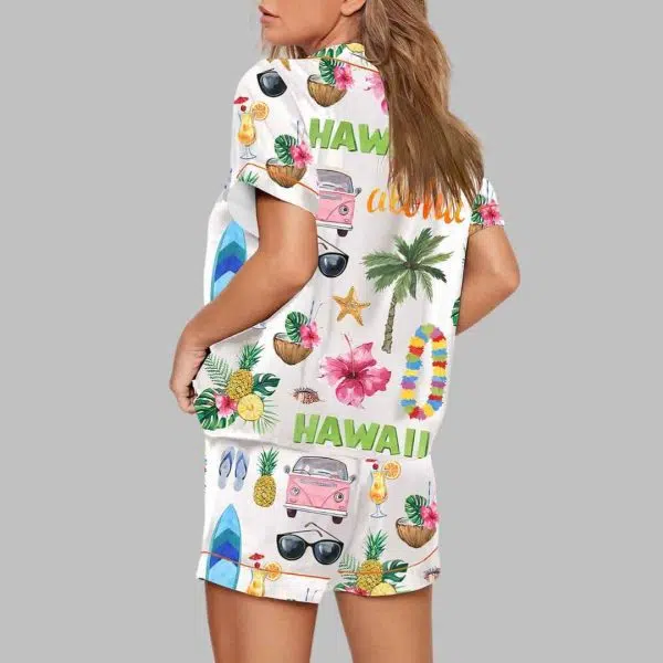 Hawaii Travel Pajama Set 3