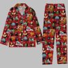 Homer Simpson Santa Family Pajamas Set 3