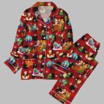Homer Simpson Santa Pajama Set