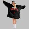 Indiana Football Blanket Hoodie 3