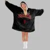 Indiana Football Blanket Hoodie 4