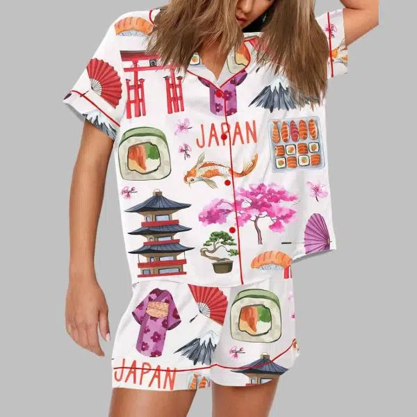 Japan Trip Pajama Set 2