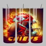 KC Chiefs Football Tumbler