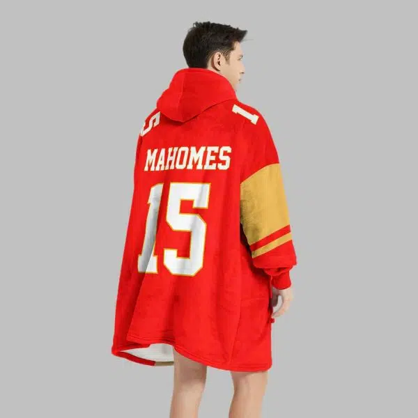 Kansas City In My Kansas City ERA Football Unisex Blanket Hoodie 4