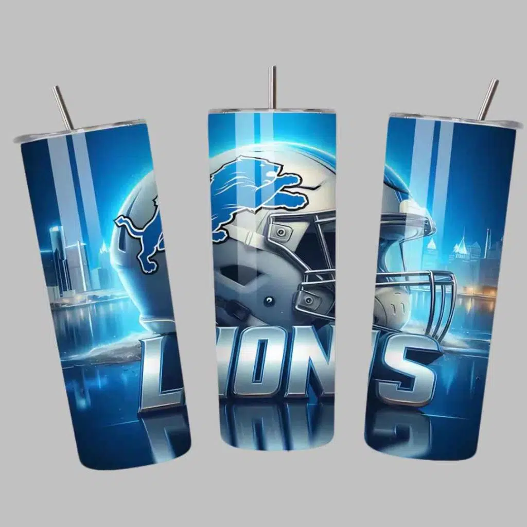 Lions Football Tumbler 3