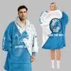 Lions Football Unisex Blanket Hoodie 2 1