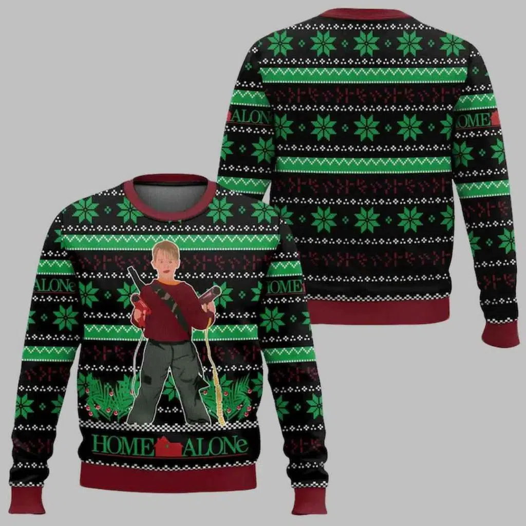 Look Kevin Home Alone Ugly Christmas Sweater 3